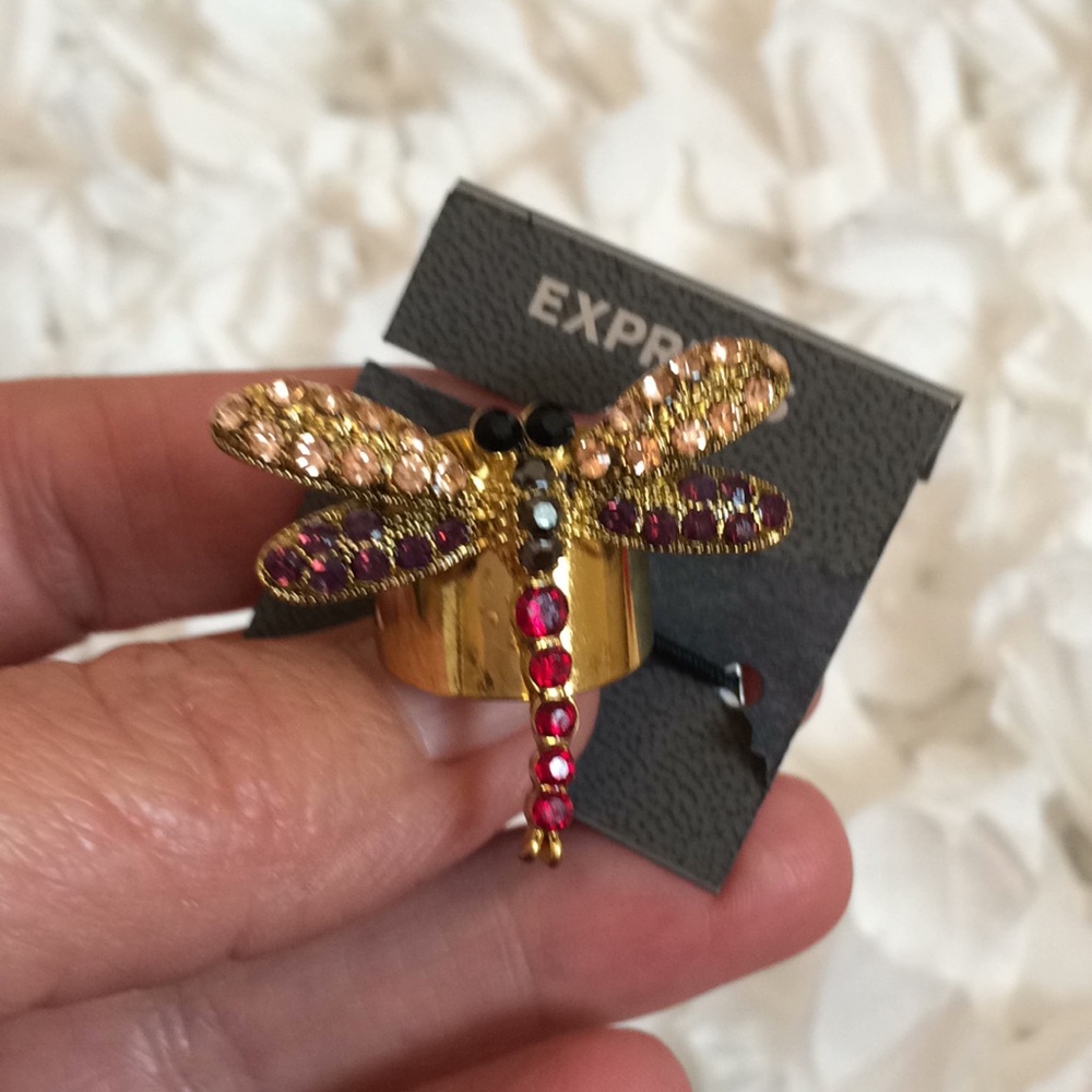 Dragonfly ring from Express
